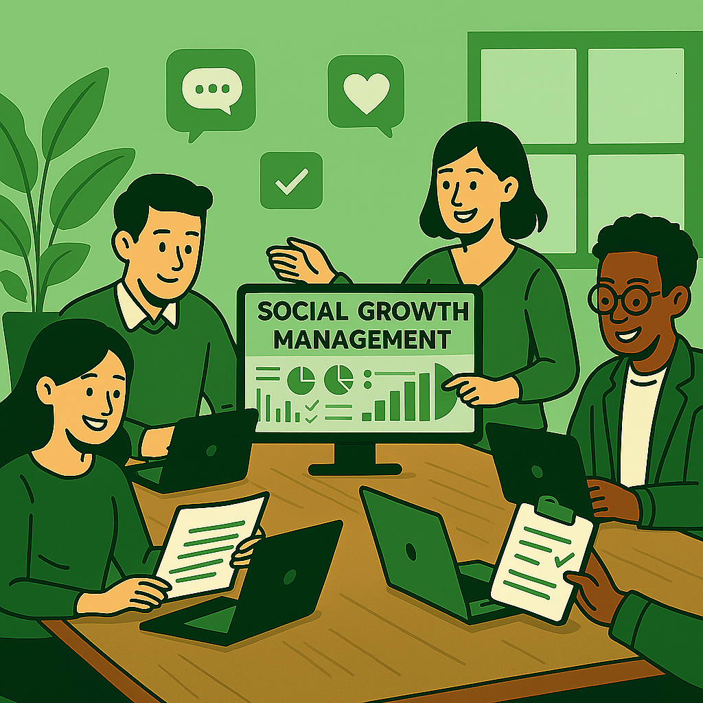 Social Media Management - Social Growth Management
